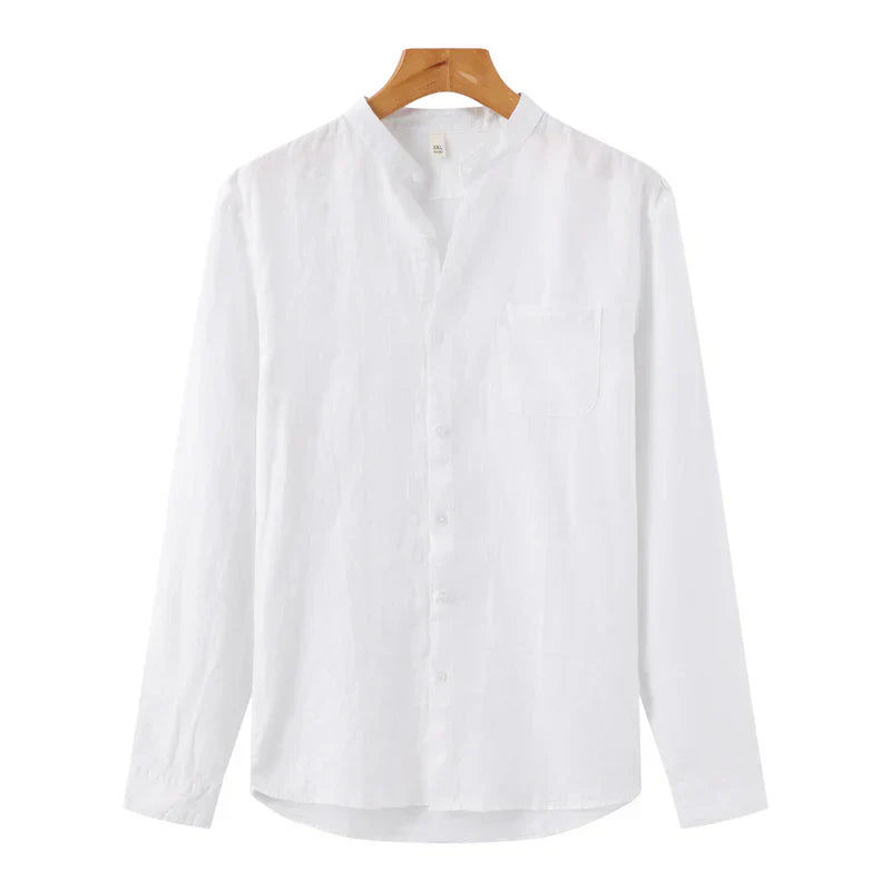 THE JAXON LINEN BLOUSE