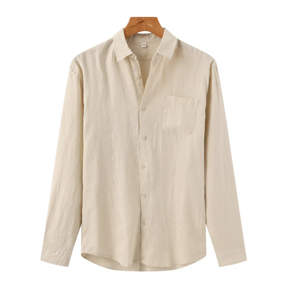 THE JAXON LINEN BLOUSE