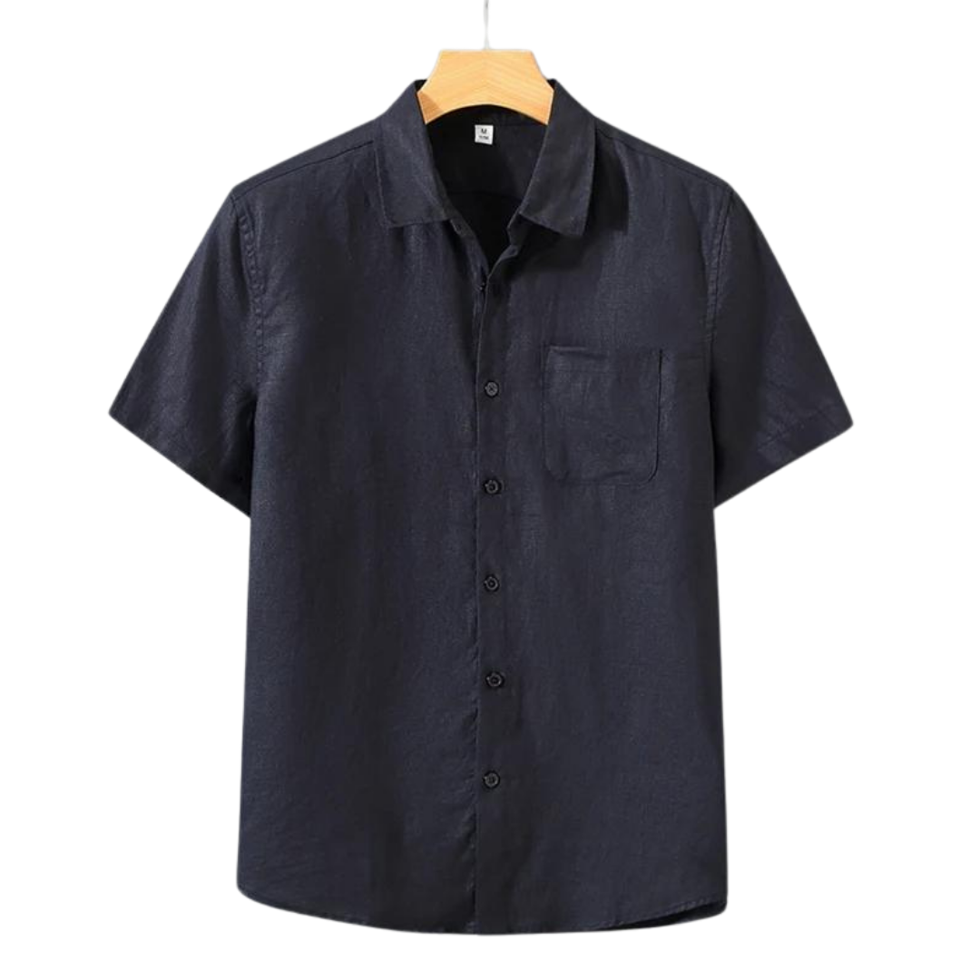 THE JAXON LINEN POLO