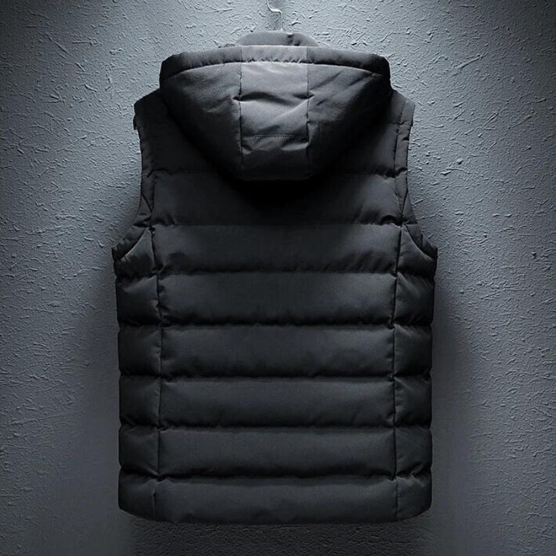 THE DARELLO SLEEVELESS DOWN JACKET