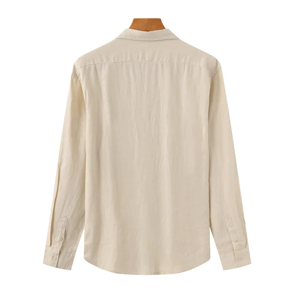 THE JAXON LINEN BLOUSE