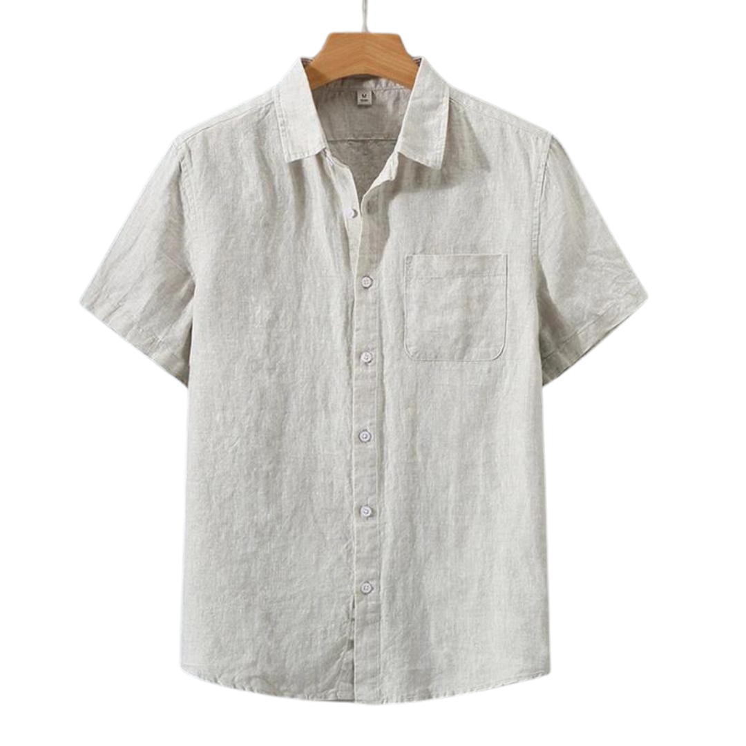 THE JAXON LINEN POLO