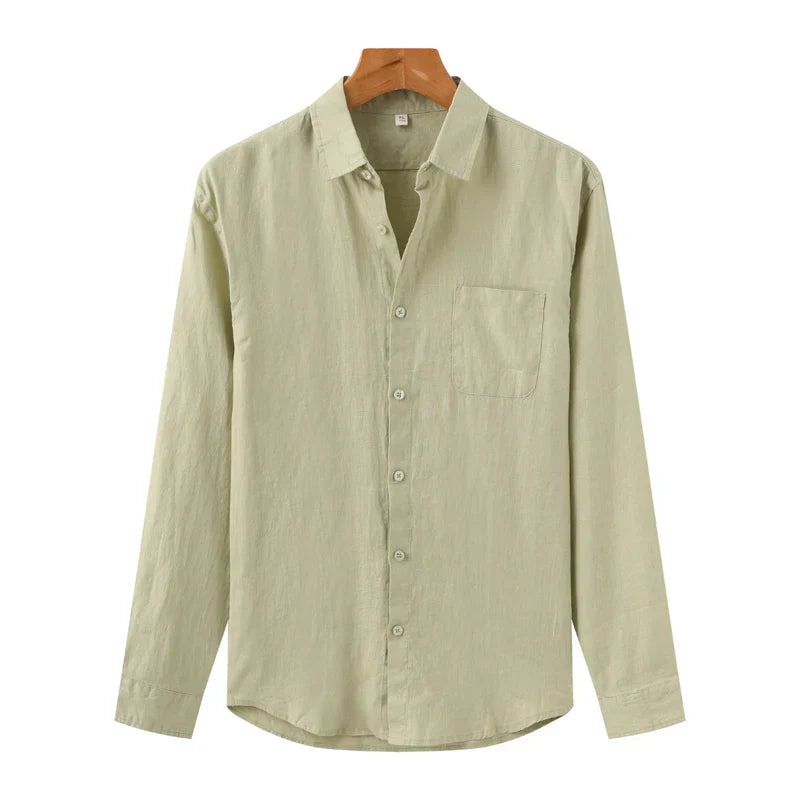 THE JAXON LINEN BLOUSE