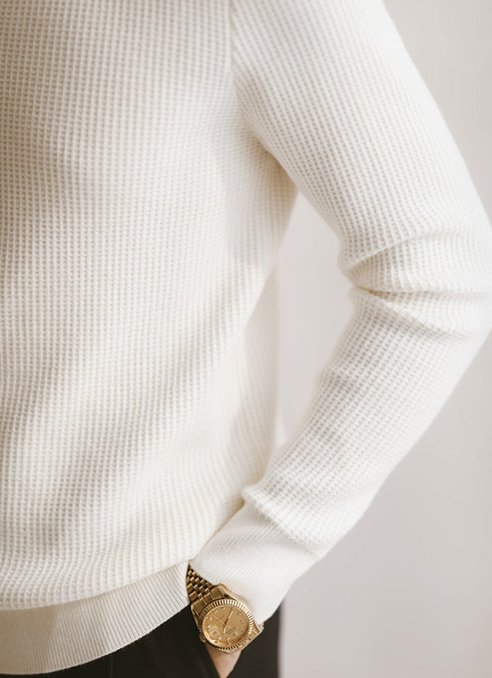 THE LUCA BASIC LONG SLEEVE POLO