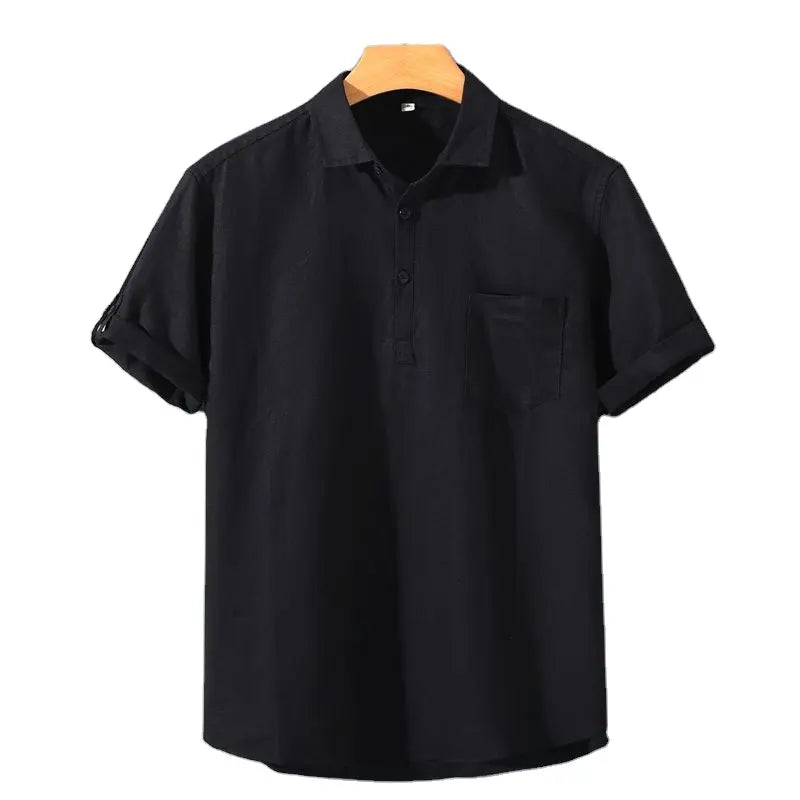 THE JAXON LINEN POLO SHIRT