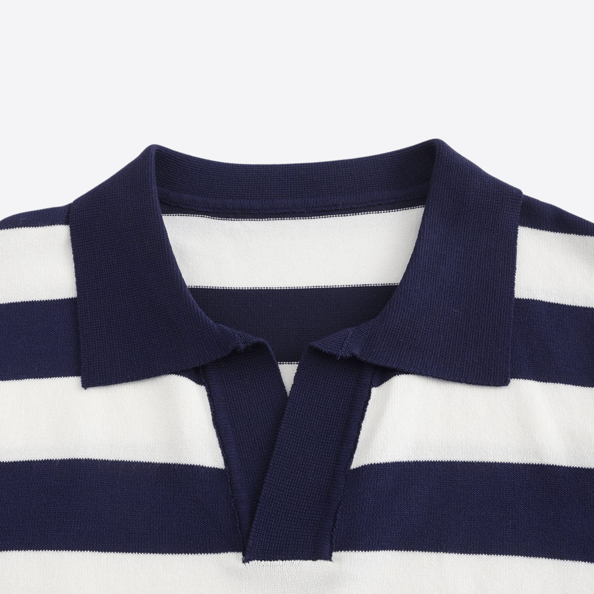 THE LORENZO STRIPED POLO